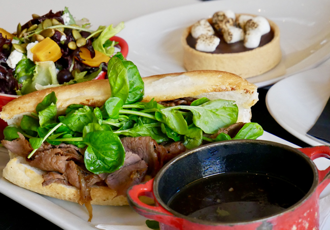 Yellow Door Bistro makes use of Deepwater Farms produce on their menu items. Photo courtesy Yellow Door Bistro